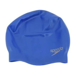 SPEEDO Bonnet De Bain Speedo Moulded Sil Cap P12 Bleu 7-489