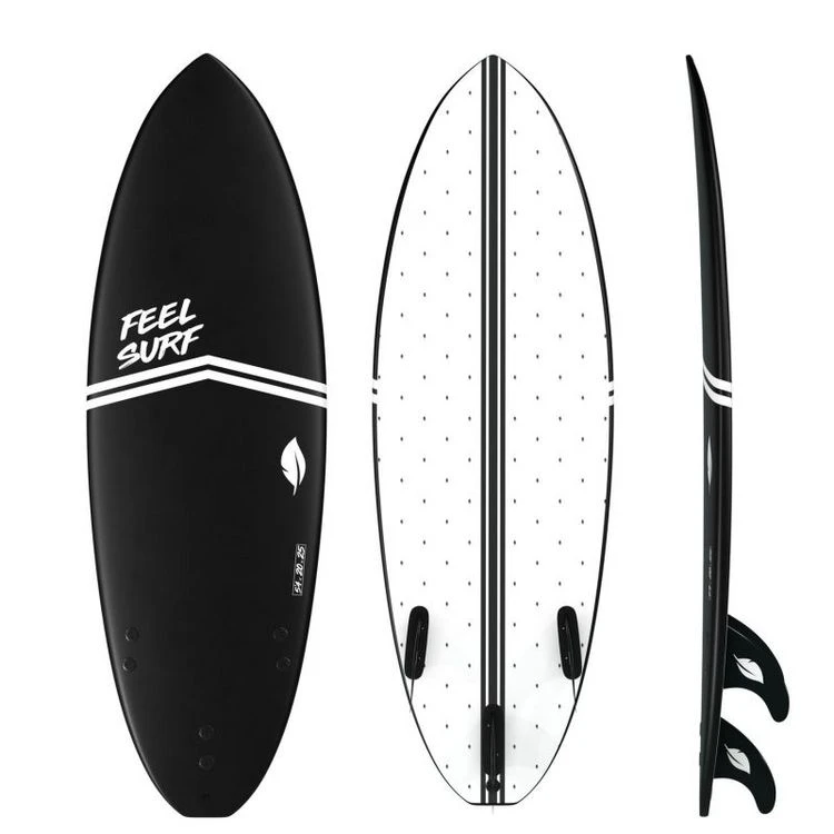 Planche De Surf En Mousse 5'4 FEEL SURF - 5'4 X 20 X 2 1/2 - 31,5L 3 Planche De Surf En Mousse 5'4 FEEL SURF - 5'4 X 20 X 2 1/2 - 31,5L