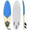 VIDAXL Planche De Surf 170 Cm Bleu Et Creme