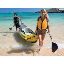INTEX Kit Kayak Gonflable 2 Places Challenger K2 Avec Rames Et Gonfleur - Intex -Arena Shop unnamed file 285