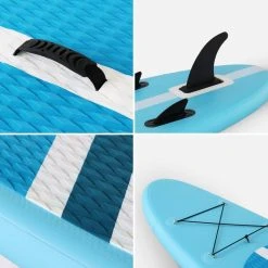 Alice's Garden Pack Stand Up Paddle Gonflable Julio 9'3'' Avec Pompe Haute Pression Simple Action. Pagaie. Leash Et Sac De Rangement Inclus -Arena Shop unnamed file 521