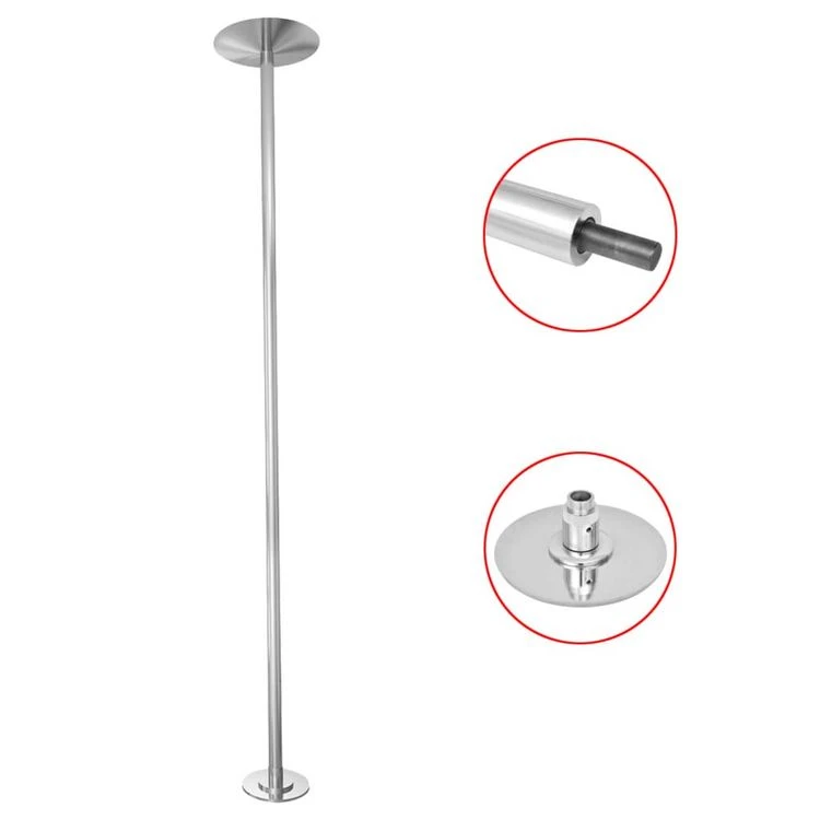 VIDAXL Barre Pole Dance Taille Est Extensible Et Reglable De 2,24 M A 2,75 M Pour Differentes Hauteurs De Plafond 4 VIDAXL Barre Pole Dance Taille Est Extensible Et Reglable De 2,24 M A 2,75 M Pour Differentes Hauteurs De Plafond – Image 2