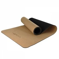 VIVEZEN Tapis De Yoga, De Gym, D'exercices En Liège - 180 X 60 Cm