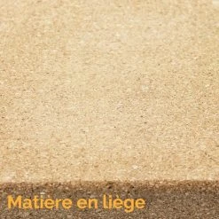 VIVEZEN Brique, Bloc De Yoga 22,5 X 12 X 7,4 Cm - Liège -Arena Shop unnamed file 811
